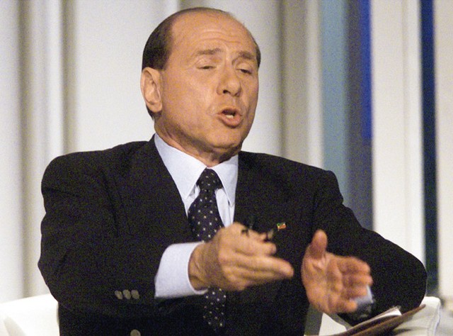 Nevarnost z zahoda: Silvio Berlusconi