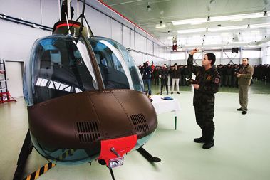 Blagoslov vojaškega helikopterja