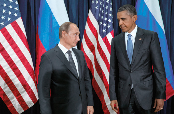 Putin in Obama, oba bi končala vojno v Siriji, vsak s svojim orožjem 