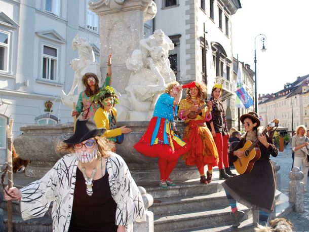 Hupa Brajdič: Čarovniški blues, Festival uličnega gledališča Ljubljana 