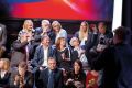 Obvezni selfiji na sklepnem soočenju kandidatov za predsednika republike na POP TV, Ljubljana