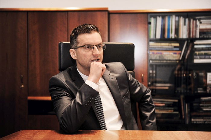 Marjan Šarec, predsednik najbolj priljubljene stranke v Sloveniji