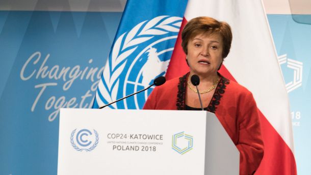 Direktorica Mednarodnega denarnega sklada (IMF) Kristalina Georgieva