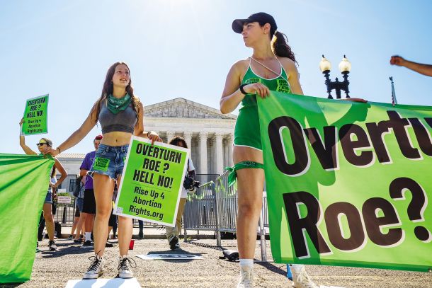 Protest v podporo pravici do splava pred ameriškim vrhovnim sodiščem