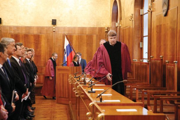 Ustavni sodnik dr. Rok Svetlič, ki ni uspel prepričati večine ustavnih sodnikov, da je novela zakona o RTV neustavna.