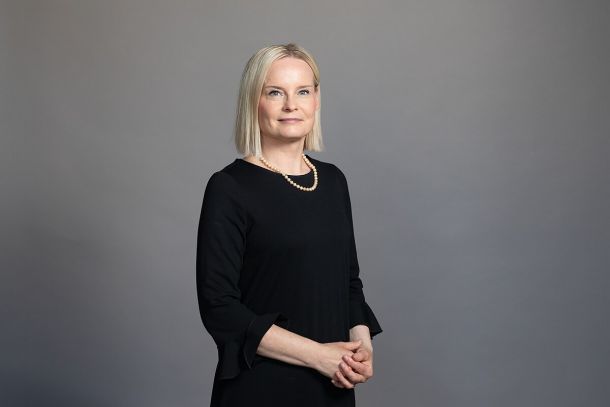Finska ministrica za finance in vodja skrajne desnice Finci Rikka Purra