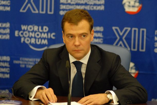 Podpredsednik ruskega sveta za nacionalno varnost Dmitrij Medvedjev