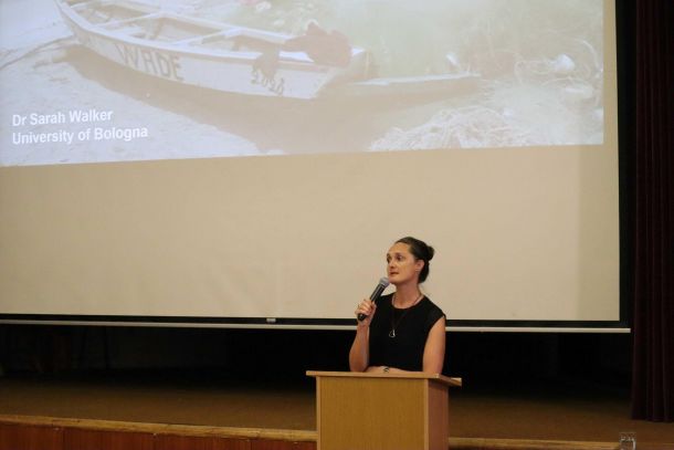 Predavanje Sarah Walker na 8. nacionalni konferenci globalenga učenja v Ljubljani