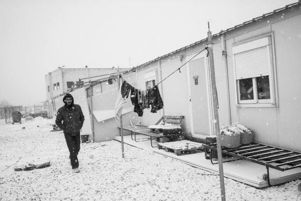 Begunski kamp v Grčiji