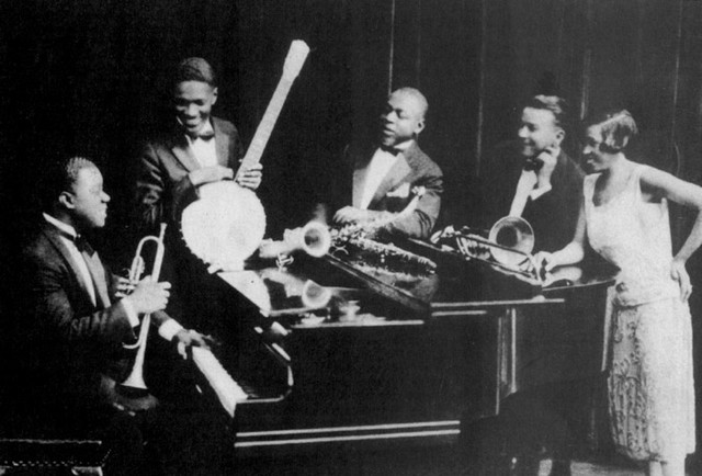 Louis Armstrong in Hot Five, Chicago 1926