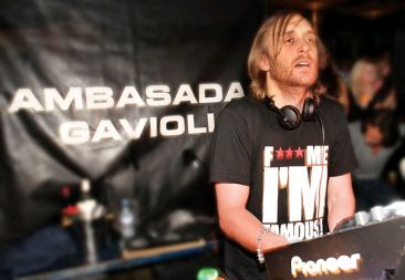 DJ David Guetta v Ambasadi Gavioli