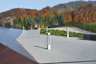 Wellness center Orhidelia, Podčetrtek Krajinska arhitektura: BRUTO/Matej Kučina, Urban Švegl, Eva Prosen, Tanja Maljevac