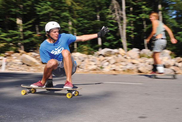 DOWNHILL SPUST NA KNK LONGBOARD CAMPU 2011, OSILNICA 