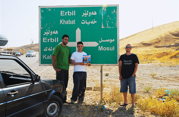 ROAD TRIP, 6 TEDNOV, 11 DRŽAV, 18.000 KM; IRAK FOTO ANŽE SEVER