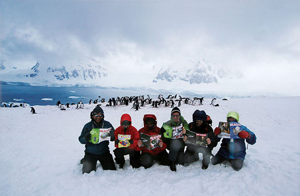 Otok Danco, Antarktike; režija fotografije Sonja Garmuš Bezek
