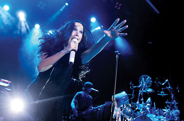 Tarja Turunen, finska metalsko-operna diva, turneja What Lies Beneath Final Tour, CUK Kino Šiška, Ljubljana