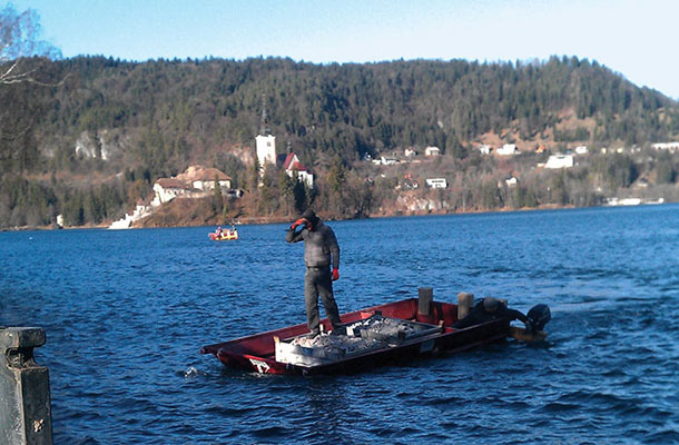 Je otok že cerkven? Cerkev prenavlja objekte na Blajskem otoku