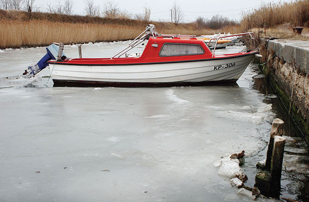 Ledeno morje, kanal Drnica, Sečovlje