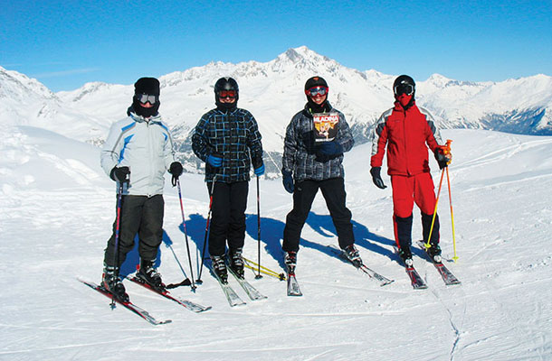 –25 stopinj Celzija, 2500 m, La Norma, Francija / Foto Dušan Fifolt