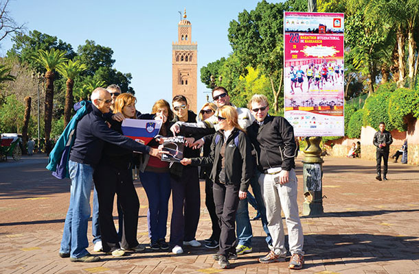 Lenarški maratonci, Marakeš, Maroko / Foto Boštjan Peršak