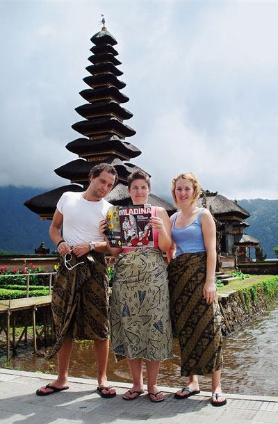 Hindu-budistični tempelj Pura Ulun Danu Bratan, Bali / Foto Bojana Hvala