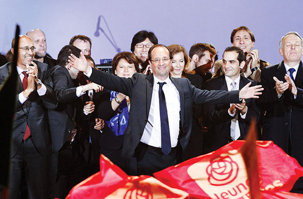 Novi francoski predsednik François Hollande 