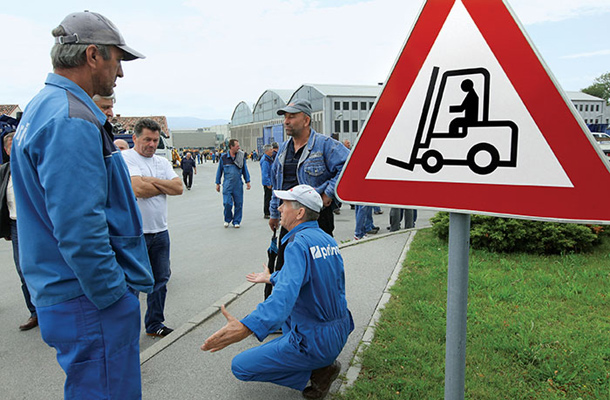 Agonija delavcev Primorja v Ajdovščini