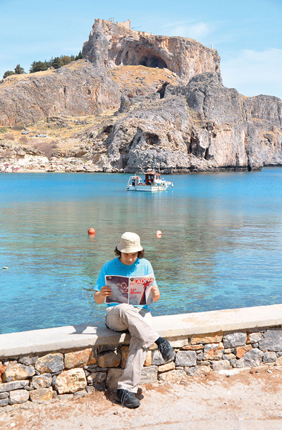 Lindos, Rodos, Grčija / Foto Samo