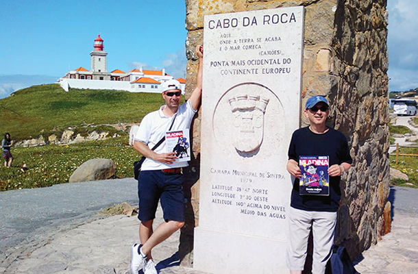 Najbolj zahodna točka kontinentalnega dela Evrope – Cabo da Roca, Portugalska / Foto Damjan
