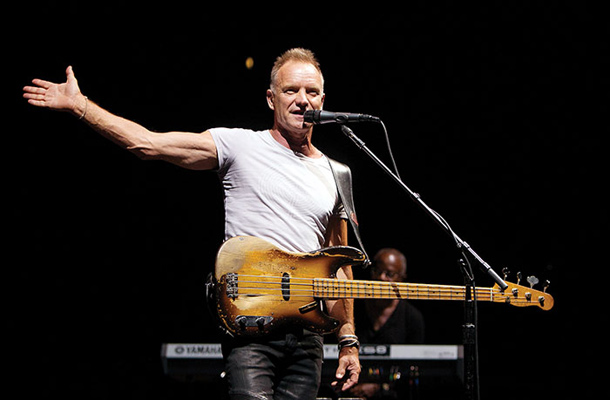 Sting, Back to bass turneja, Arena 