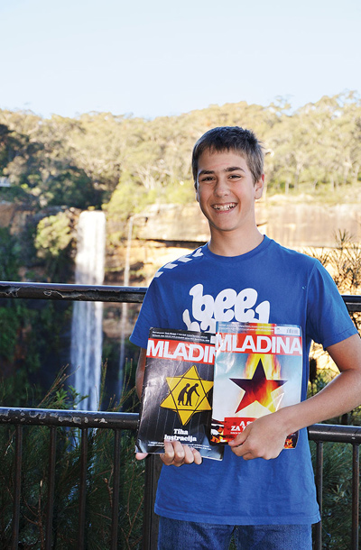 Mark pred Fitzroy Falls, Narodni park Morton, Avstralija / Foto Zenel Batagelj