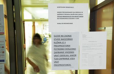 Prostori Kliničnega oddelka za hematologijo v ljubljanskem Kliničnem centru so povsem neprimerni za preprečevanje okužb 