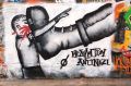 Protinacistični grafit v Atenah