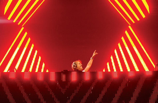 DJ Armin Van Buuren, Red (x-mas) party 2012, dvorana Stožice, Ljubljana