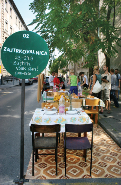 Zajtrk na Slomškovi ulici 