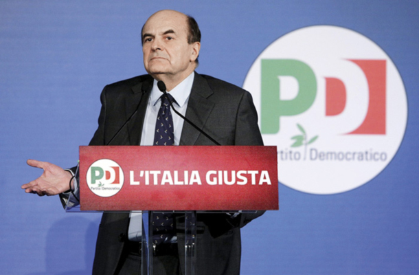 Mandatar brez upanja Pier Luigi Bersani