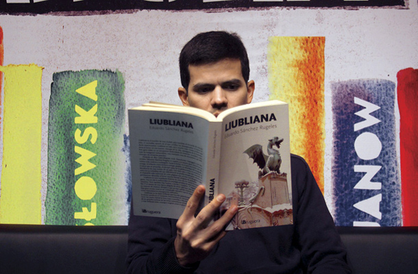 Avtor Eduardo Sánchez Rugeles, predstavitev knjige Ljubljana, Klub Cankarjev dom, Ljubljana