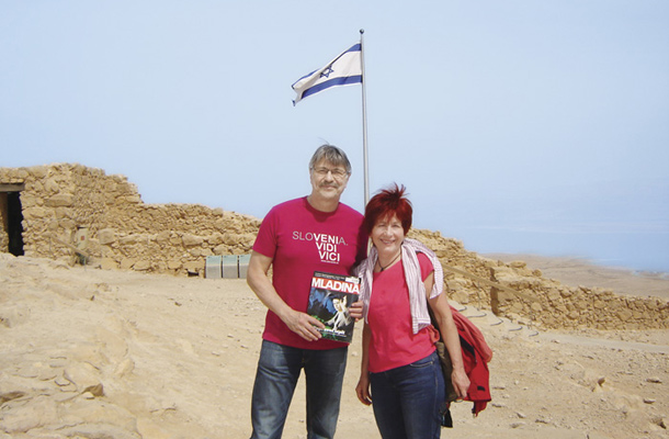 Z Masade, Izrael / Foto Primož in Zvonka
