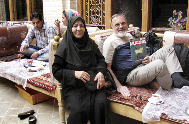 Uživanje v čajnici, Esfahan, Iran / Foto Darja Leskovšek