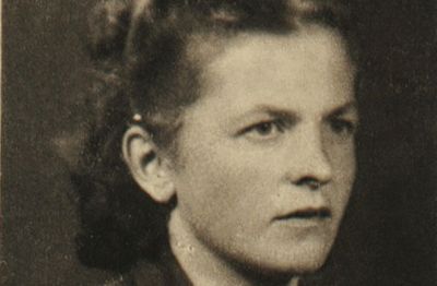 Slavica Bratuš leta 1943, ko je bila skojevska aktivistka na Cerkljanskem. 