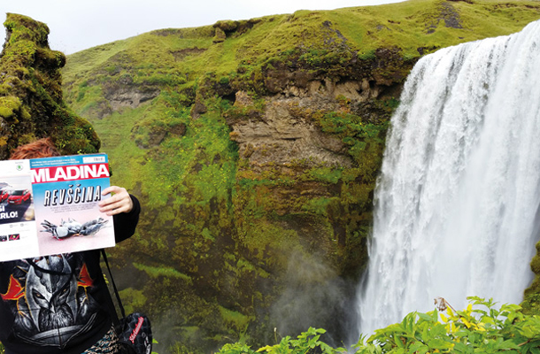 Skógafoss, Islandija / Foto Neja Repe