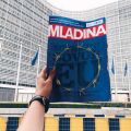 Berlaymont, sedež evropske komisije, Bruselj, Belgija / Foto Tamara Kajtazović