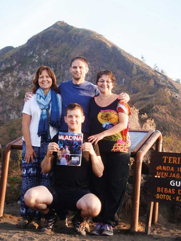 Vulkan Batur, 1717 m, Bali, Indonezija / Foto Domačin Made