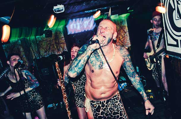 THE GIRAFFE MEN feat. The Marietta Sisters, Garage Explosion afterparty, MKNŽ, Ilirska Bistrica