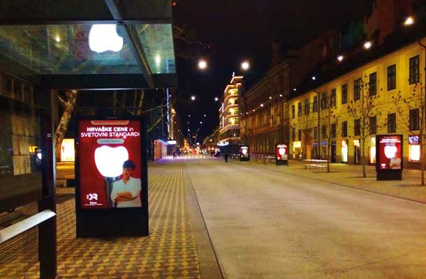 Oglasi za hrvaško zasebno zobozdravstvo v centru Ljubljane 