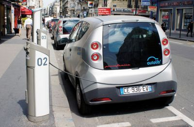 Električni car sharing v Parizu