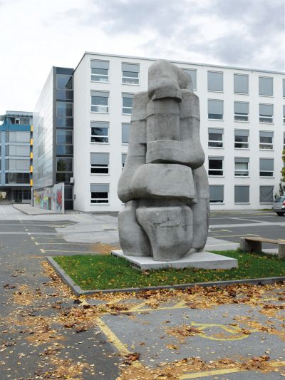 Forma viva, spomenik Milošu Zidanšku, Maribor (beton, 1970)