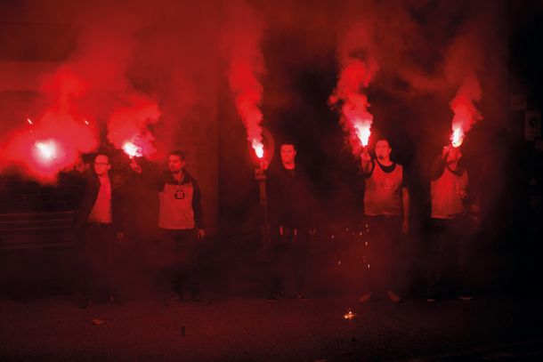 V soboto smo lahko v Trstu videli dve povsem različni viziji (prihodnje) Evrope: liberalnodemokratične in tiste, ki jo izpričuje fotografija – neliberalne in nestrpne Evrope strahu. 