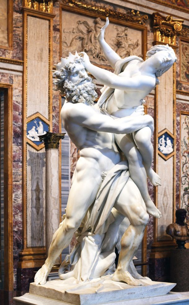 Posilstvo Perzefone, kip, Gian Lorenzo Bernini, 1621–1622, Galerija Borghese v Rimu