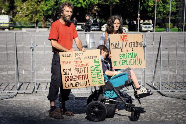 Sredin protest v Ljubljani 